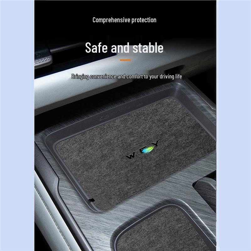WEY Blue Mountain Car Door Slot Water Cup Mat – Interior Modification and Storage Box