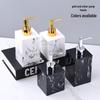 Marble Pattern Resin Hand Soap Dispenser