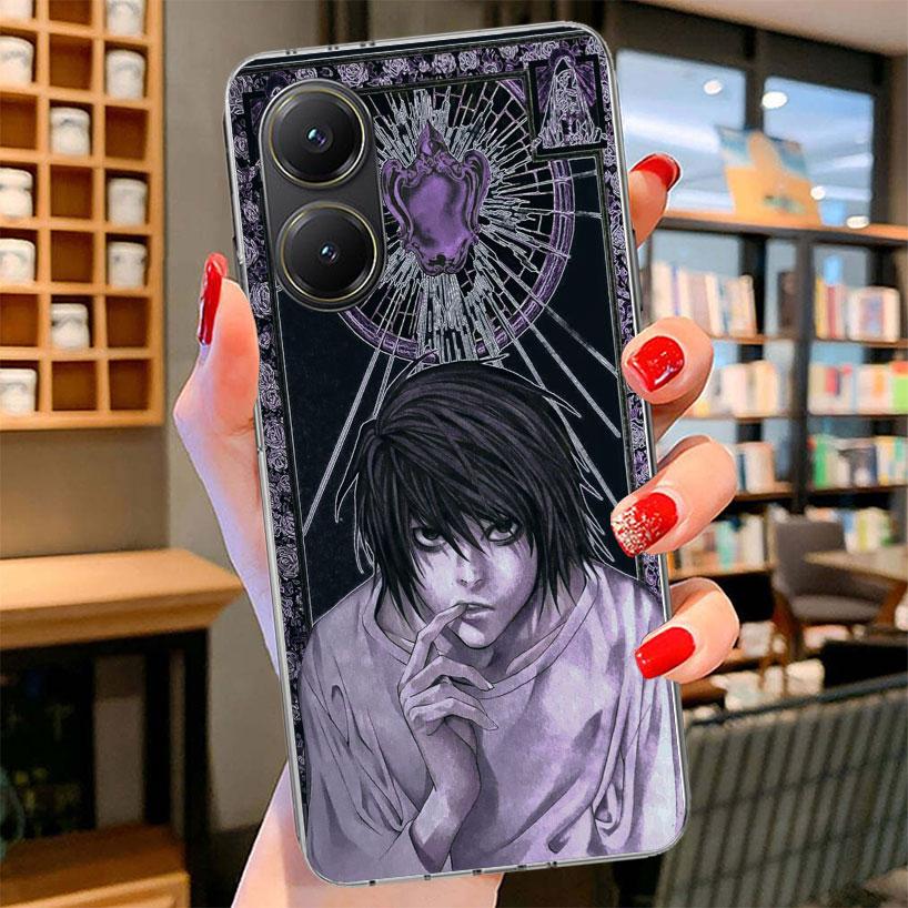 N-Note D-Death L Lawliet Phone Case For Xiaomi Poco F7 Ultra X7 X6 X5 Pro M7 Redmi 15C 15 13C 13 12C 12 10C 10 9A 9C 9T 9 Shell