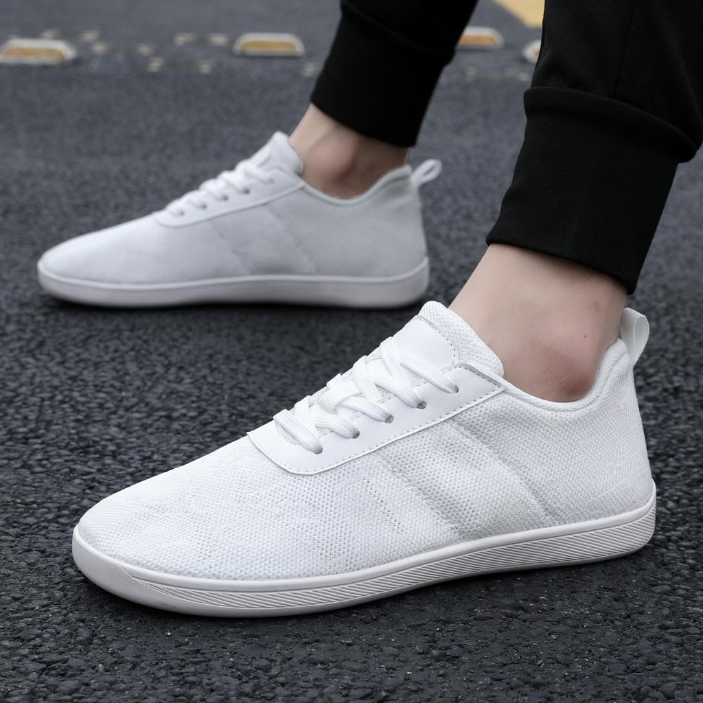 Casual shoes Fitness shoes Soft sole Non-slip comfortable breathable Men's and women's wide palm wide head shoes Barefoot casual shoes