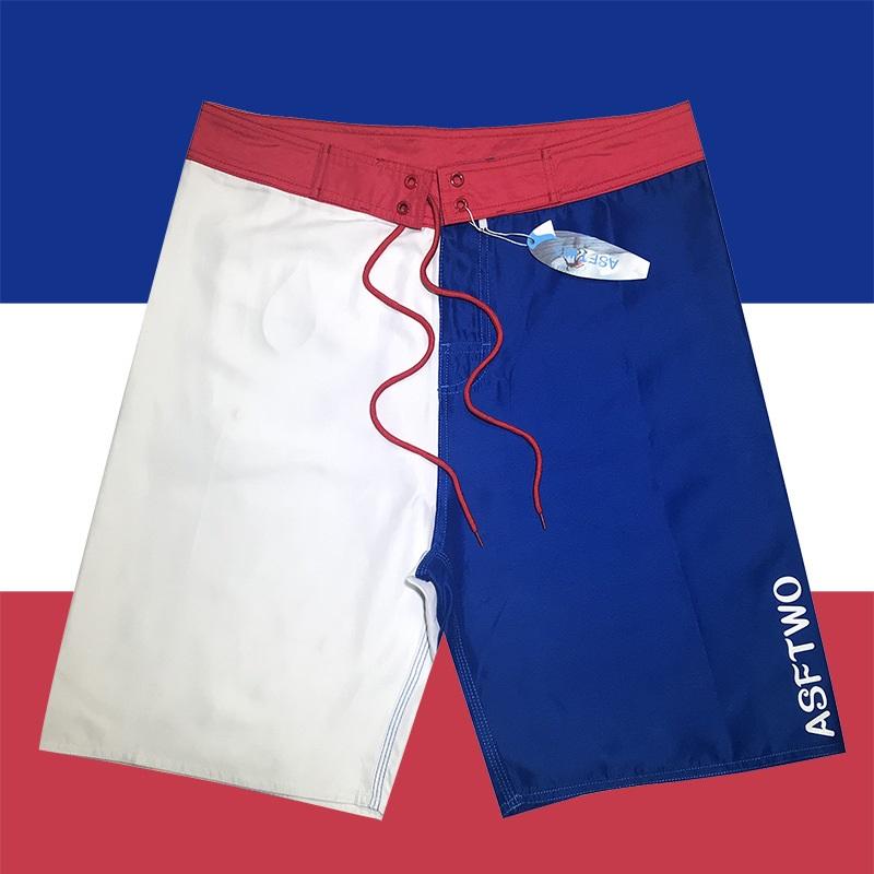 Fitness Sport Übergröße Hose Herren Fünf-Punkt Pfirsichleder Fleece Surfen Schnelltrocknend Coole Farbe Strandhose