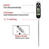 Termometer Kjøkken Termometer Kjøkken Tilbehør Kjøkken Termometer Kjøkken Termometer 5 sekunders grill LCD-skjerm termometer for konditori BBQ