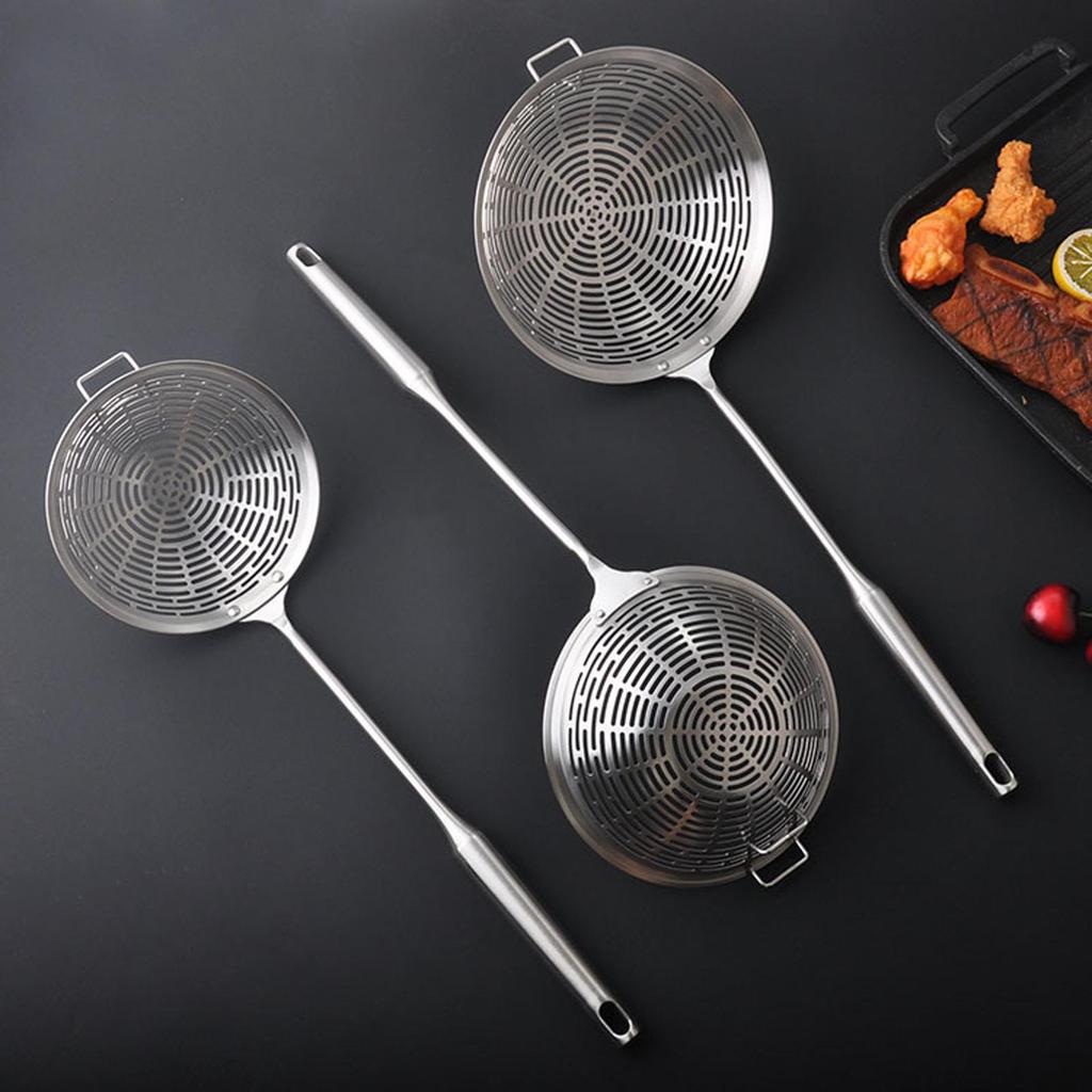 Spider Strainer Spaghetti Drain Spoon Multifunctional Cooking Skimmer Pasta