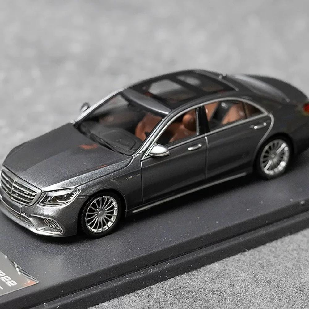 KING MODEL 1:64 S65 W222 Black Color Dieacast Model Car