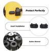 Engine Hood Decoration Rubber Stopper Plug for Jeep Wrangler TJ 1997-2006 Waterproof Pad Mat Protect Gasket Exterior Accessories