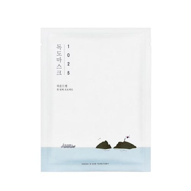 Round Lab 1025 Dokdo Water Gel Mask Sheet 30ml x 10 Sheets – Deep Hydration & Soothing Care