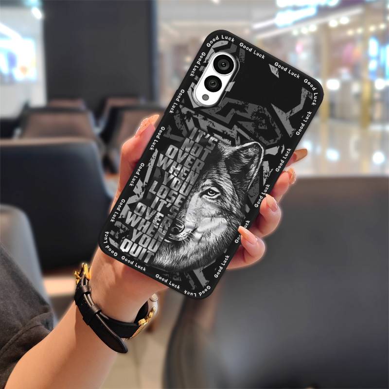 Durable Cute Phone Case For FCNT/Fujitsu Arrows N F-51C Anti-knock Waterproof Fashion Design Dirt-resistant Graffiti TPU