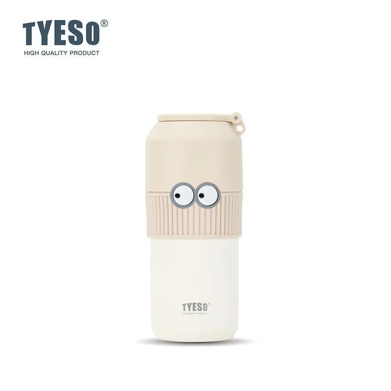 Tyeso 680ML High-Performance Insulated Cold Drink Bottle Portable Lightweight Tumbler for Travel Outdoor Sports Large Capacity with Eye Sticker
