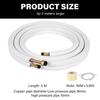 Flexible Small Split Brass Lines Enhances Three Insulation With Mounting Strips  Refrigerants Line Set for Split System