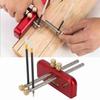 Woodwork Draw Line Adjustable Aluminum Alloy Marking Gauge Wood Scribe Mortise Tool