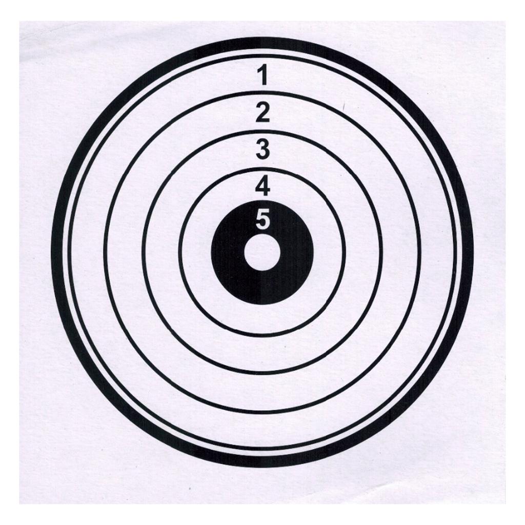 Buy 20x Archery Paper Target Shooting Cardboard Arrow Hunting Accessories A  at affordable prices — free shipping, real reviews with photos — Joom