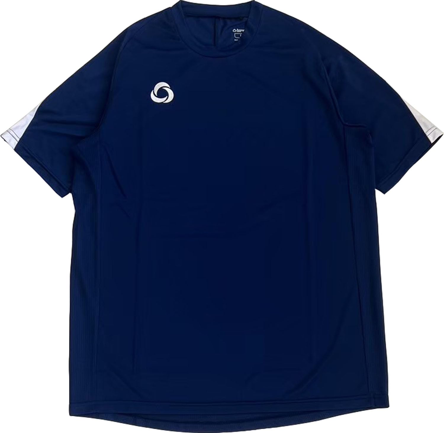 

Тренировочная футболка Bonera Standard, стрейч, влагоотводящая, быстросохнущая, доступны юношеские размеры, STDPS003T, темно-синий