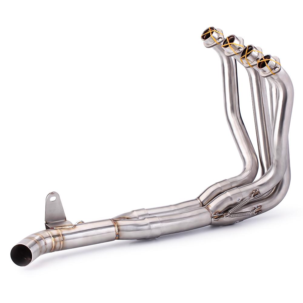 Motorcycle Exhaust Full System Muffler Front Header Pipe Tube Slip-On For Kawasaki Z900 Z 900 2017 2018 2019 2020 2021