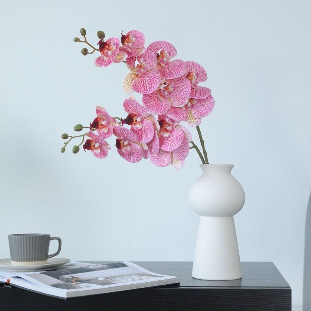 

3D Printing Artificial Phalaenopsis Branch 98cm Fake Moth Orchids Living Room Balcony Style 9