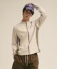 Billalei Relaxed Fit Men'S Zip-Up Rash Guard - Beige