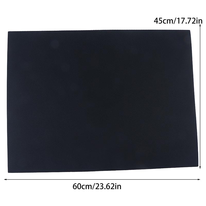 Black Thickened Fish Tank Non-slip Pad, Aquarium Shock-Absorbent Mat, Eco-friendly Insulation, Ideal for Terrarium Landscaping