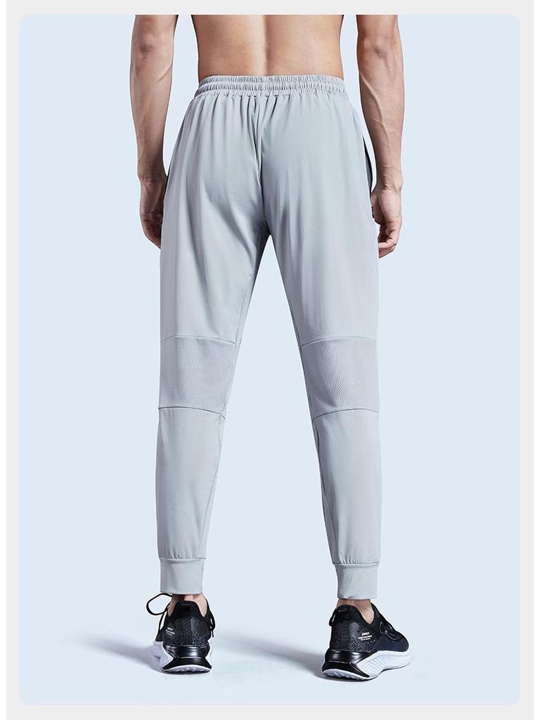 Herren Übergröße Schnelltrocknende Laufhose - Lockere Passform, Kordelzugbund, Lässige Fitnessbekleidung