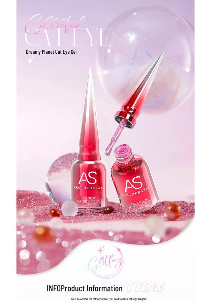 2024 Trendy 36-Color Cat Eye Nail Gel Set - Sparkly UV Gel for Salon Use