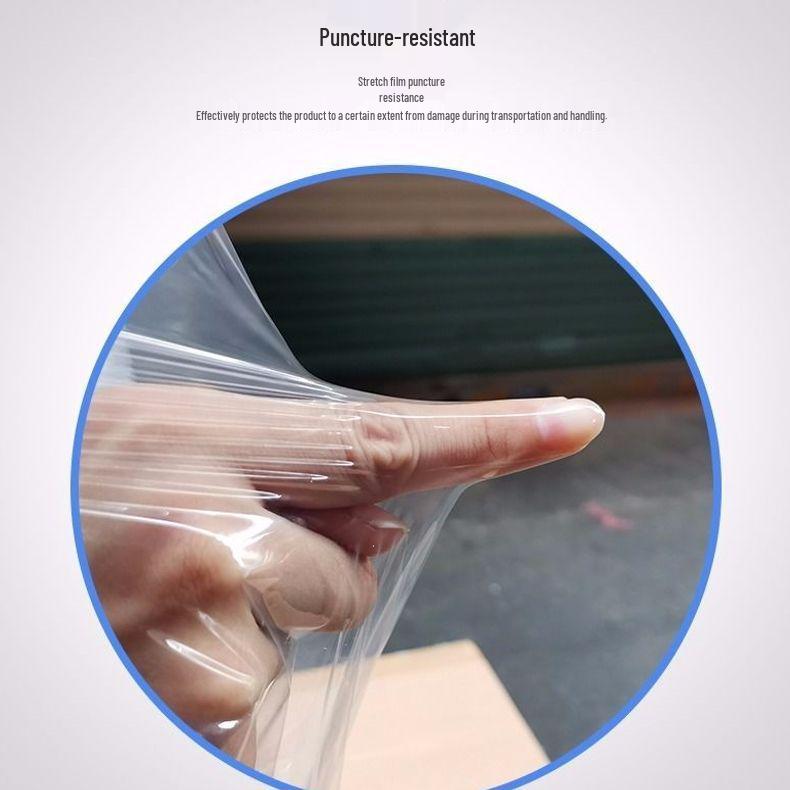 PE Stretch Film: Leak-Proof Industrial & Household Pallet Wrapping, Various Roll Sizes