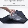 Damen Menstruationsunterwäsche mit hohem Bund in Übergröße, auslaufsicher - Mehrfarbig, atmungsaktiv, nahtlos und mit hoher Saugfähigkeit.