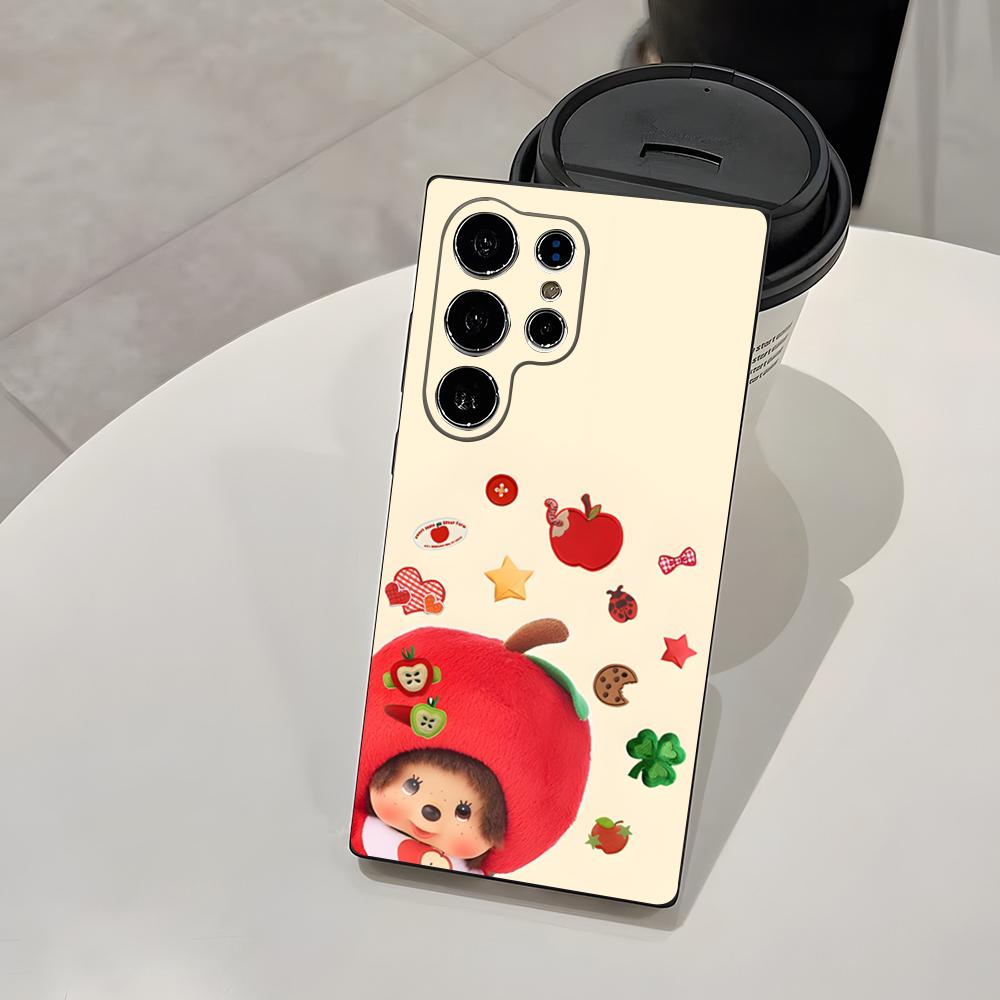 Cute M-Monchhichis Phone Case For Samsung A25 A13 A33 5G A54 A36 A35 A56 A52 A14 Shockproof Soft Cover