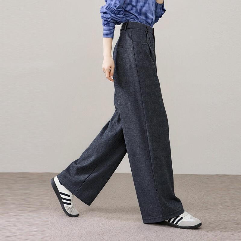 Women's Korean Style Loose Wide-Leg Trousers