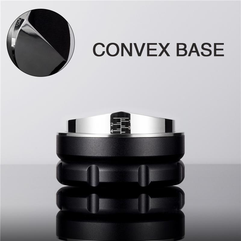 

57MM 57.5MM Coffee Distributor Tamper Stainless Steel For Lelit 57MM Convex Flat Base Espresso Coffee Accessories Barista Tools 57mm