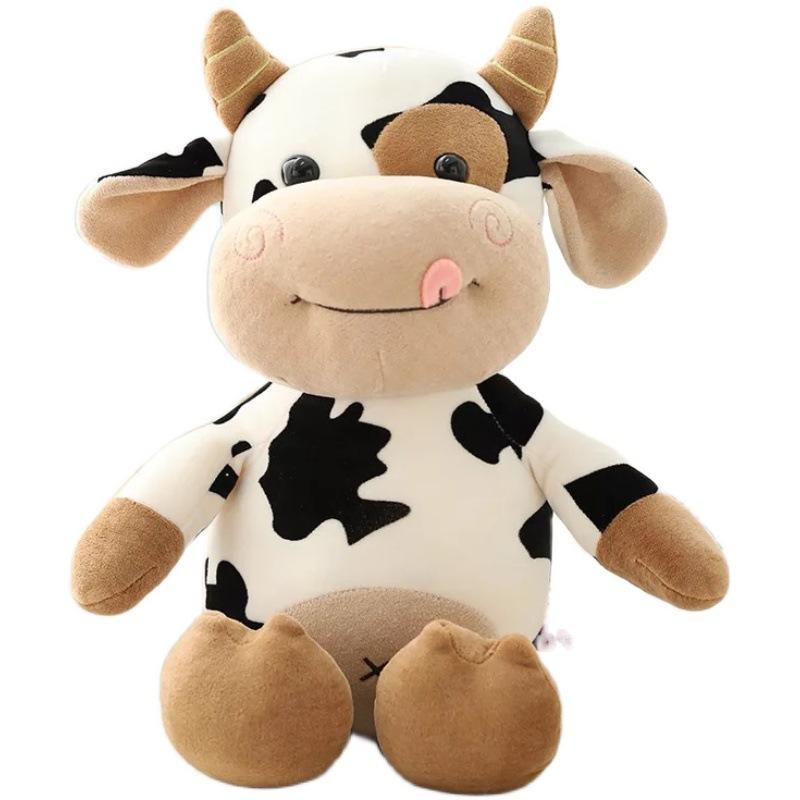 Calf Cow Plush Toy Cute Rag Doll Children's Toy Souvenir Doll for Girlfriend Gift