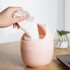 Mini Plastic Flip Top Desk Trash Can Office Home Simple Waste Bin Storage Container for Tissues