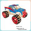 Wooden 3D Puzzle Car - Educational Handmade Toy for Kids