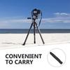 EXCEART Tripod Carrying Case Bag with Shoulder Strap, Compatible with Boom Stands, Tripods, Microphone Stands, and Tent Poles, Black, 90cm