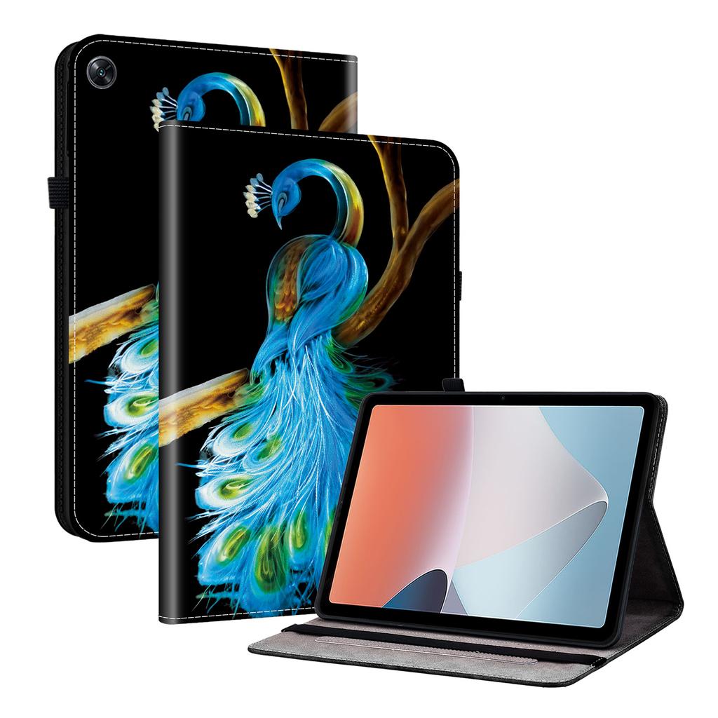 PU Leather Tablet Case for Oppo Pad Air- 11 Styles! Durable, with 2 Stand Slots, Pencil Holder & Card Slots, Flexible TPU Back Cover