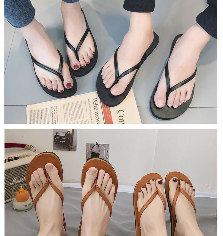 Z Kožené žabky: Pánské a dámské letní sandály s měkkou podrážkou pro venkovní nošení