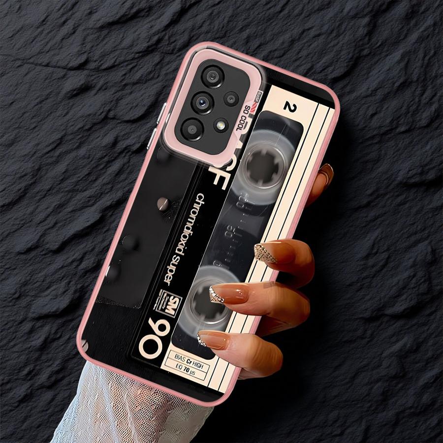 Case For Samsung For Galaxy A15 A22 A14 A25 A24 A12 A16 A34 A13 A32 A23 Soft Shell Lucky Tape Pattern