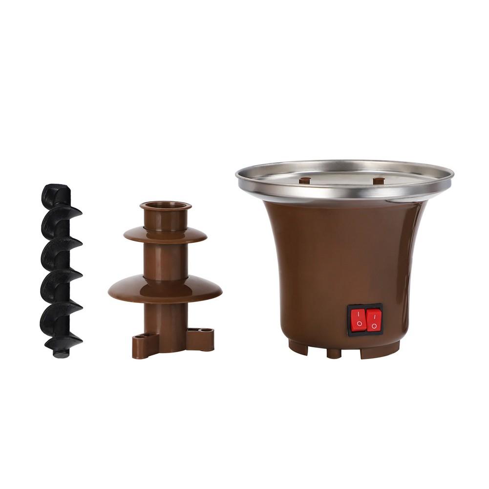3 Tier Chocolate Fountain Machine Suitable for Kitchen Dessert Preparation and Creating Flowing Chocolate or Caramel Effects