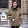SNOWFLYING Women's Winter Short Down Jacket with Chinese Knot Buttons