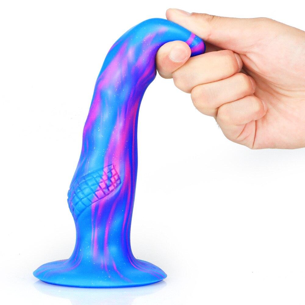 Dildo for Anal Silicone Simulation Animal Penis Adult Sex Toys BDSM  Monstebig Dick Chastity Harness  Fisting Adultos