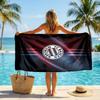 Bayern Munich Print Quick Dry Beach Towel Microfiber Absorbent Portable Travel Swimming Towel
