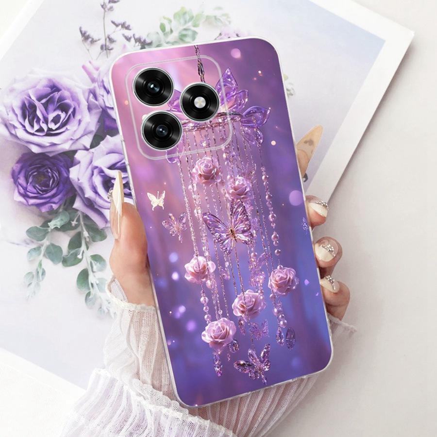 For Honor X5c Plus Case Soft Silicone Transparent Fashion Style Capa Proective Cover for HonorX5c X 5 C Plus NLA-LX1 Fundas