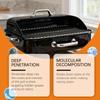 Grill Cleaner Spray for BBQ Heavy Duty Grease Remover Fast Cleaning Degreaser for Burnt Oven Stove Outdoor Indoor