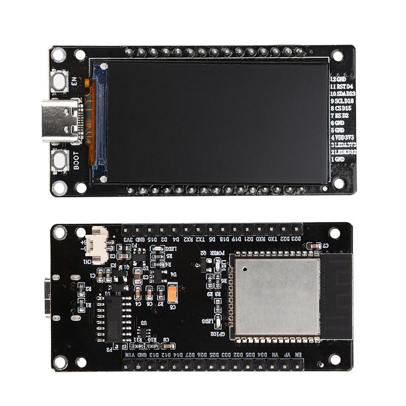 ESP32 Bluetooth Module WiFi+BT+BLE MCU Development Board 1.4/1.9-Inch LCD Screen Type-C interface Electronic Wireless Module