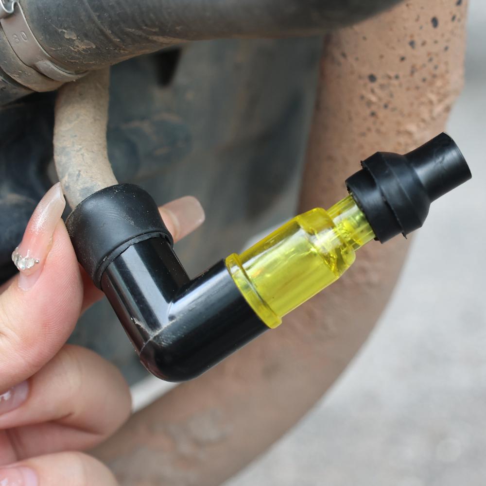 Motorcycle Spark Plug Cap Flashing Ignition Coil High Pressure Cover Universal Modification Accessories for Scooter Motorbike