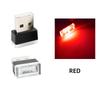 RXZ 1PC car mini usb led Atmosphere Light For Party Ambient Automotive Portable Plug and Play  Car Decorative Interior Lamp 12V