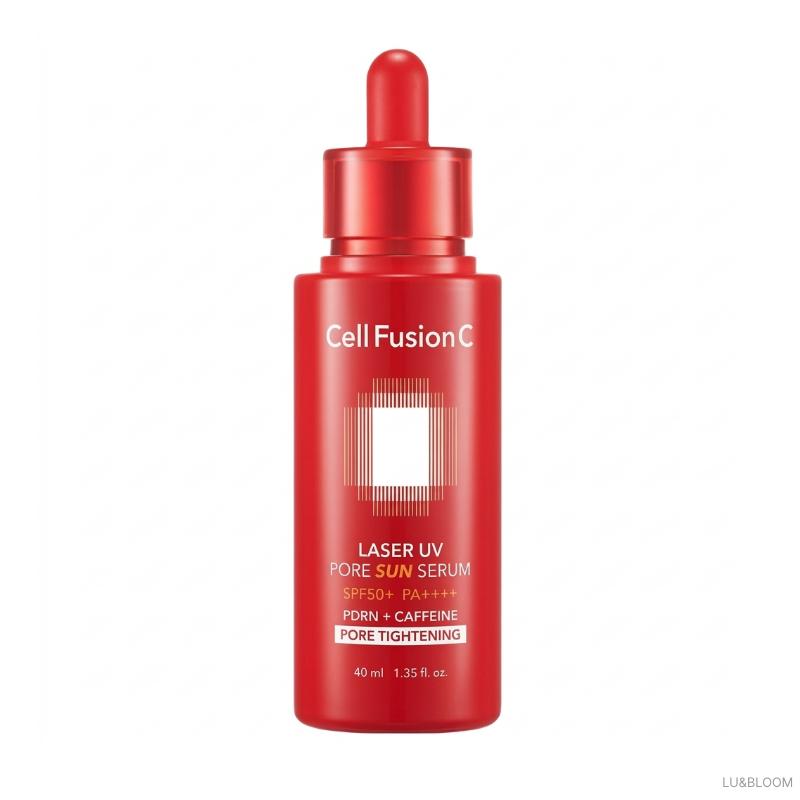 Cell Fusion C Laser UV Pore Sun Serum 40ml SPF50+ PA++++ (+Free gift)