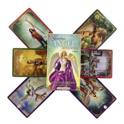 Messages d'Ange Gardien Tarot 10,3*6cm Jeu de Cartes Tarot Pour Fête à Domicile Famille Cartes à Jouer Jeux de Société Vente Chaude cadeau