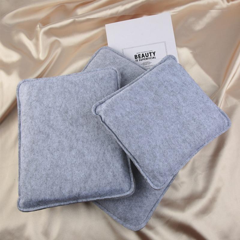 DIY Wool Felt Poking Pad Rectangle Round Cushion for Needle Felting Wool Felting Workstation DIY Craft Projects Tools