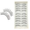 10 Pairs Handmade Fashion Natural Thick Long False Eyelashes Eye Lashes Makeup for Daily Life