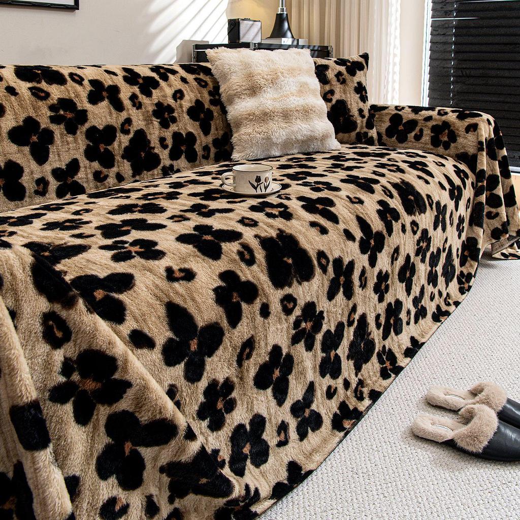 Influencer Vlinder Bank Plaid: Anti-Konijnenhaar Bankhoes, Volledige Dekking Bankhanddoek voor Woonkamer Decoratie.