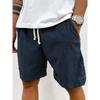 Summer New Men's Casual Comfortable Drawstring Corduroy Retro Shorts