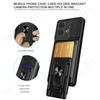 Kickstand Armor Case For Motorola Moto G56 G86 G35 G55 G75 G85 5G G05 G15 E15 Cover Card Pocket Ring Stand Holder Fundas Coque